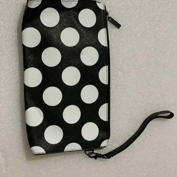 Brand 🆕 with tag Polka dots Sephora Rouge Clutch - Picture 2 of 3